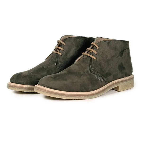 Fairticken Fairticken Vegane Desert Boots Alentejo mit leichter Fütterung in "Suede" Optik, Grün, – Produktbild 3 von 4