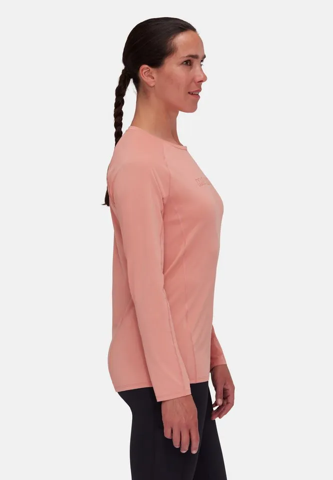 Mammut Mammut Longsleeve Selun FL Longsleeve Women Logo, Rot, – Produktbild 4 von 5