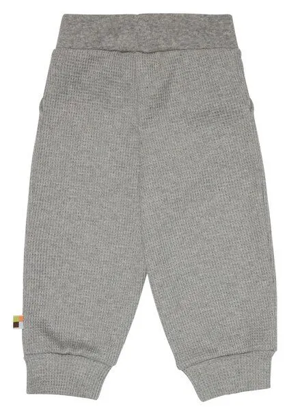loud + proud loud + proud Babys & Kinder Hose Waffel, GOTS-zertifiziert, Grey(grau), – Produktbild 1 von 2