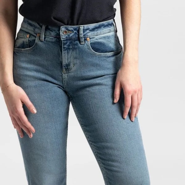 Kuyichi Kuyichi Jeans - Straight Fit - Sara, Blue, – Produktbild 2 von 5