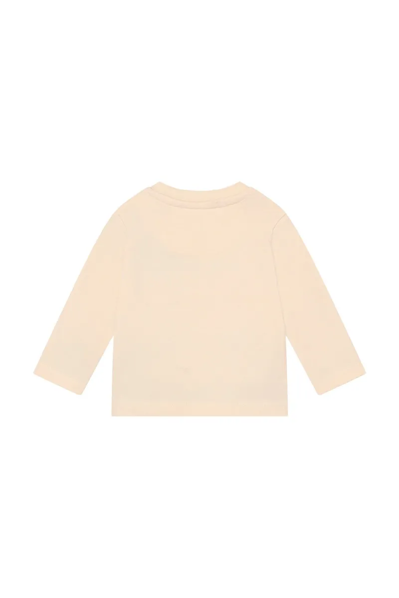 Noppies Newborn Langarmshirt, Beige, – Produktbild 1 von 2