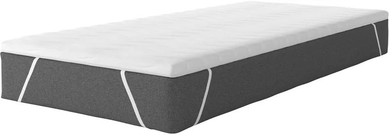 OTTO home, Topper Tornby Topper 90x200 cm,180x200 cm, in 4 Härtegraden, Tencel™ Bezug, 6 cm hoch, Komfortschaum, Matratze & Boxspringbett, Hausstauballergiker geeignet, langlebig, Weiß, – Produktbild 4 von 5