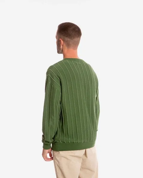 MATONA Matona Pullover | Field Sweater | aus Bio-Baumwolle | GOTS-zertifiziert, Fir, – Produktbild 2 von 4