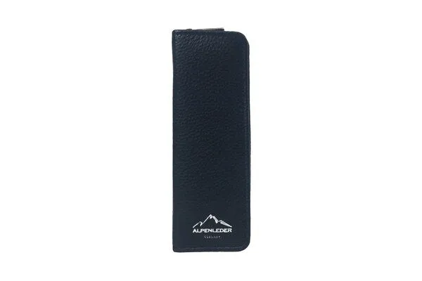 Alpenleder Alpenleder Stifteetui ZWOA, Nera notte (schwarz), – Produktbild 2 von 3