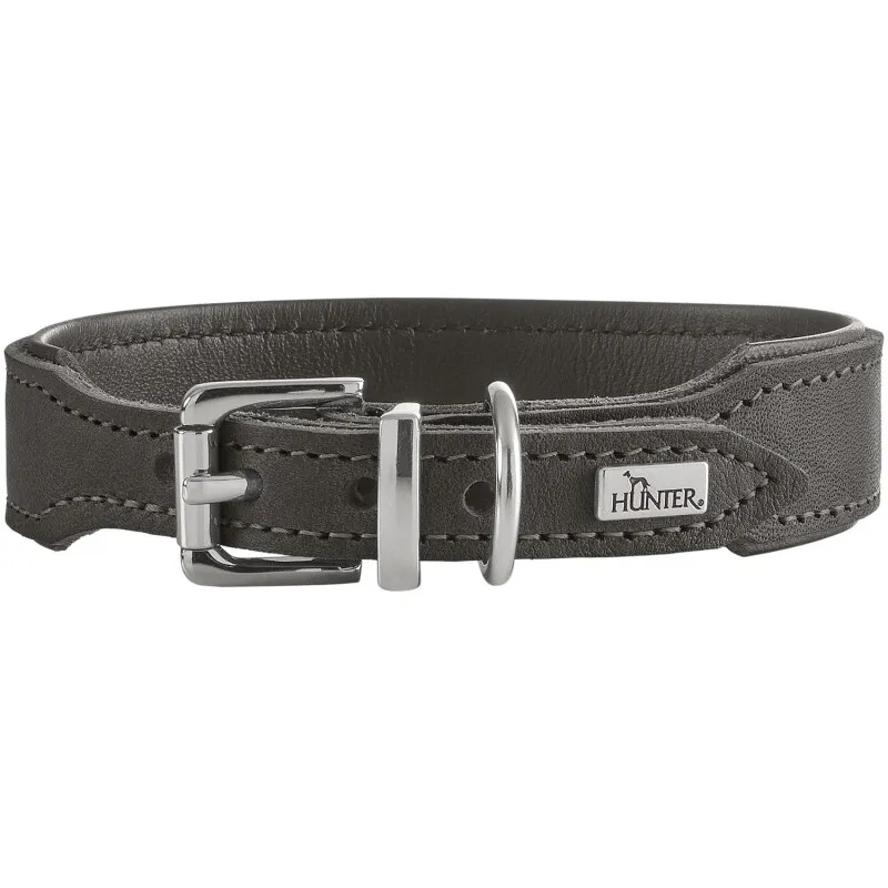 Hunter Hunter Hundehalsband malta grau XS-S, Grau, – Produktbild 1 von 1