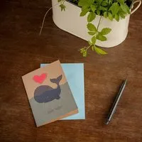 Die Stadtgärtner Die Stadtgärtner Karte für Verliebte | Gratulationskarte zur Hochzeit mit Blumenpapier – Produktbild 1 von 1