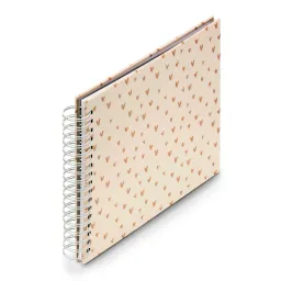 Hama Hama Spiral-Album "Lovely", 28x24 cm, 50 weiße Seiten, Beige – Produktbild 1 von 1