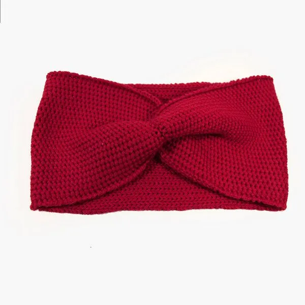 vincente vincente Stirnband mit Twist, Rot, – Produktbild 1 von 3