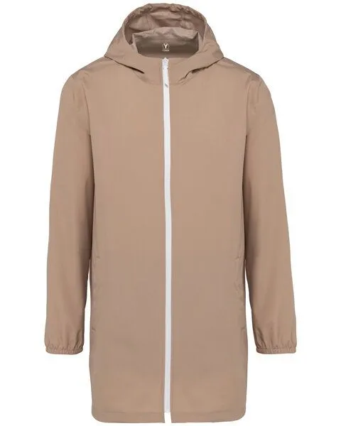 YTWOO YTWOO Wasserdichte und nachhaltige Unisex-Jacke, Beige, – Produktbild 1 von 3