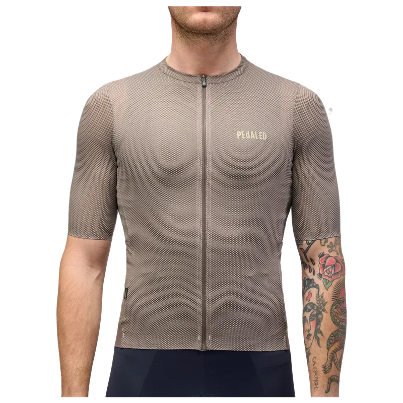 Pedaled PEDALED Odyssey Delta Kurzarmtrikot, für Herren, Grau, – Produktbild 1 von 1