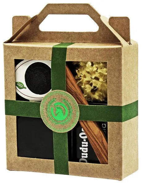 Spa Vivent Spa Vivent Mini Geschenkset mit Seifendose, Dudu Osun Seife, Grün, – Produktbild 1 von 1