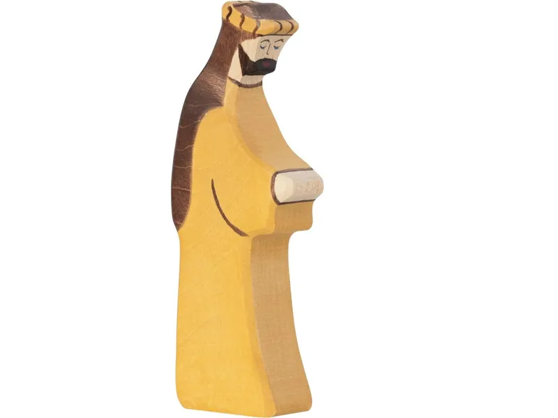 Holztiger Holztiger Holzfigur "Josef 2" 6 x2,6 x 15 cm, Mehrfarbig, – Produktbild 1 von 2