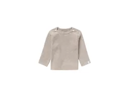 Noppies Langarmshirt Natal taupe melange rip Gr. 62 – Produktbild 1 von 1