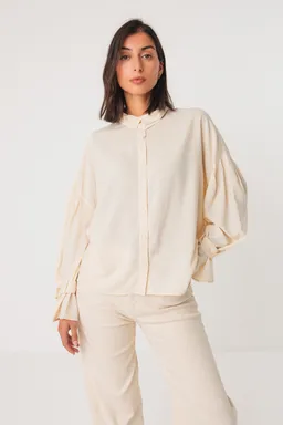 SKFK SKFK Damen vegan Hemd Lone Model Beige – Produktbild 1 von 1