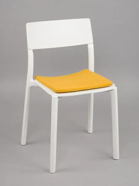 myfelt myfelt Flachfilz Sitzauflage (⌀ 36 cm, 36 x 36 cm), Senfgelb (klara), – Produktbild 4 von 4