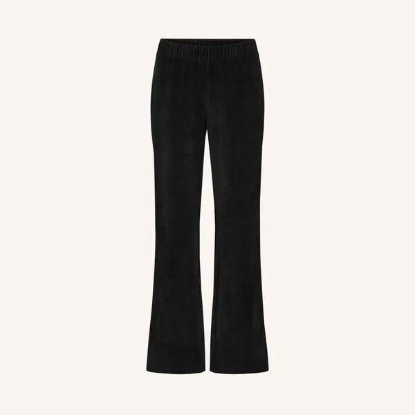 NORDLICHT NORDLICHT Jersey Cord Hose Lilja, Schwarz, – Produktbild 1 von 4