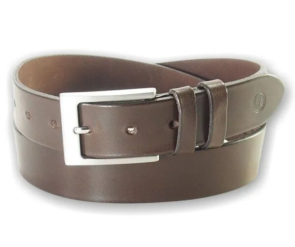 Greenbelts Greenbelts Herren Ledergürtel HARRY, Braun, – Produktbild 2 von 3