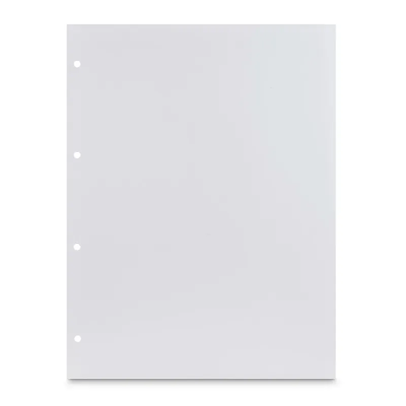 Hama Hama Fotokarton, 23,3x31 cm, gelocht, 25 Blatt, Weiß – Produktbild 1 von 2