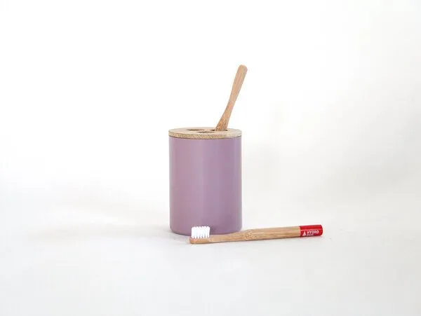 werkvoll by Lena Peter werkvoll by Lena Peter Recycling Feuerlöscher Zahnbürstenhalter FIRE, Pastellviolett, – Produktbild 1 von 4
