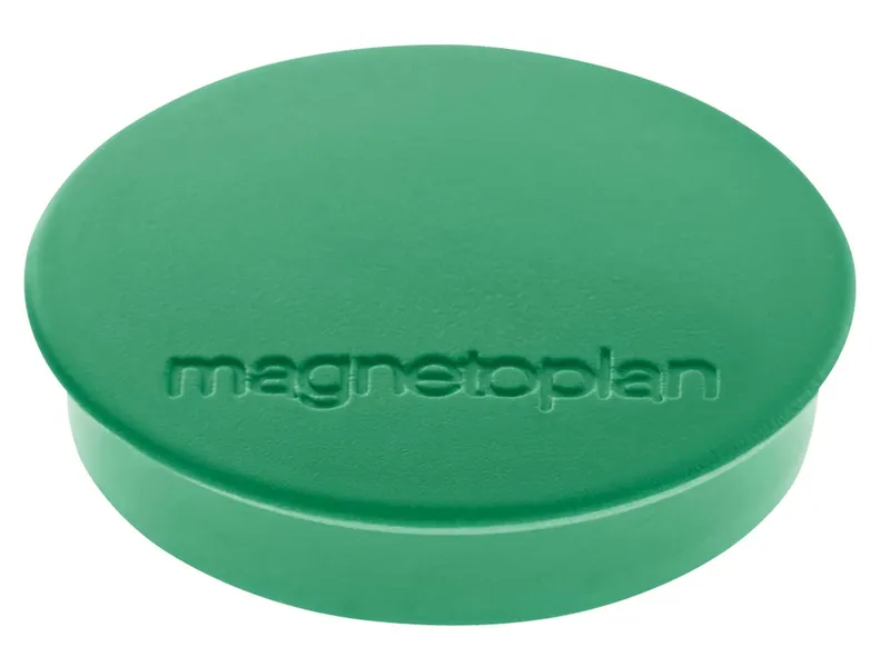 magnetoplan 10 magnetoplan Magnete 'Discofix standard' grün – Produktbild 1 von 3