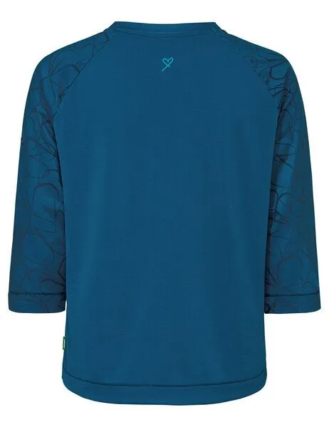Vaude VAUDE T-Shirt Women's Neyland 3/4 T-Shirt II, Shore blue, – Produktbild 3 von 5