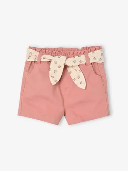 Vertbaudet Baby Paperbag-Shorts mit Gürtel – Produktbild 1 von 1