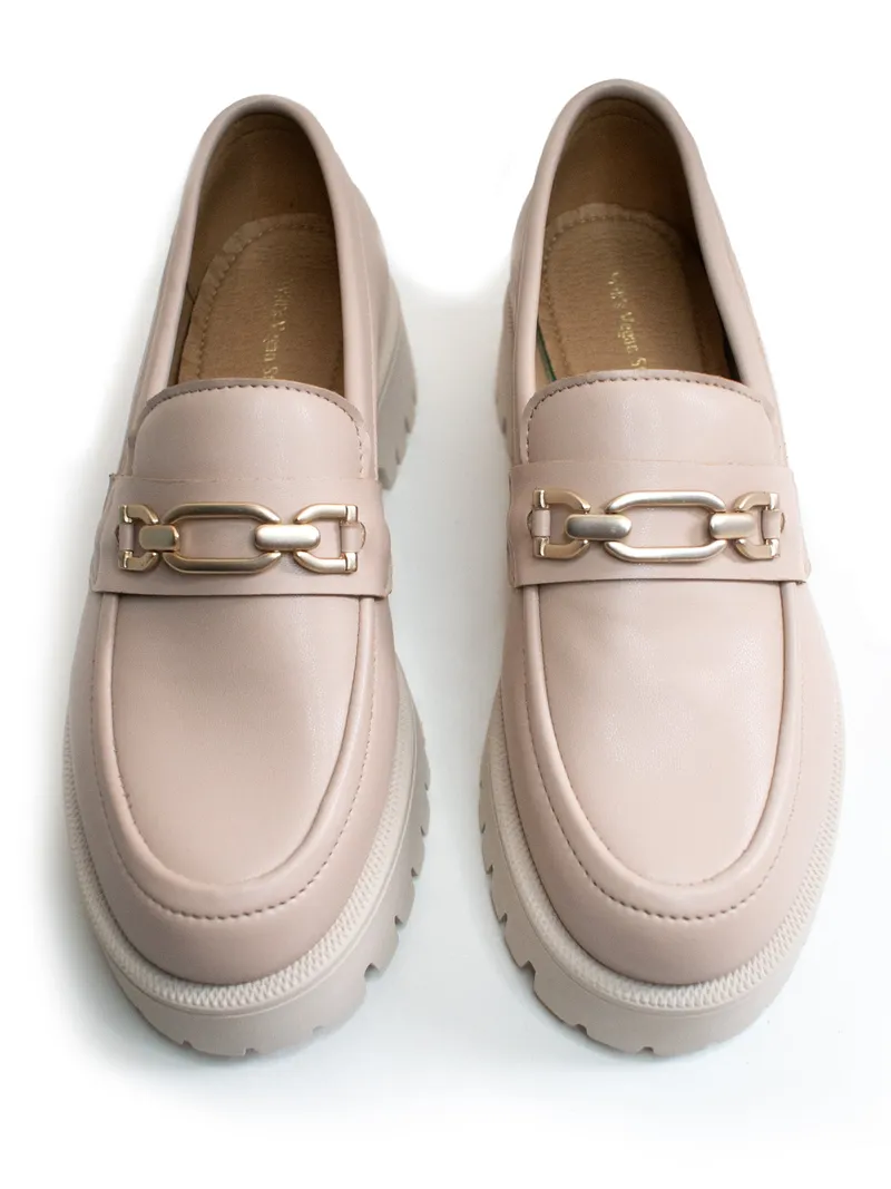 Will's Vegan Store Will's Vegan Store Damen vegan Loafer Gleissohle Sand, Beige, – Produktbild 2 von 2