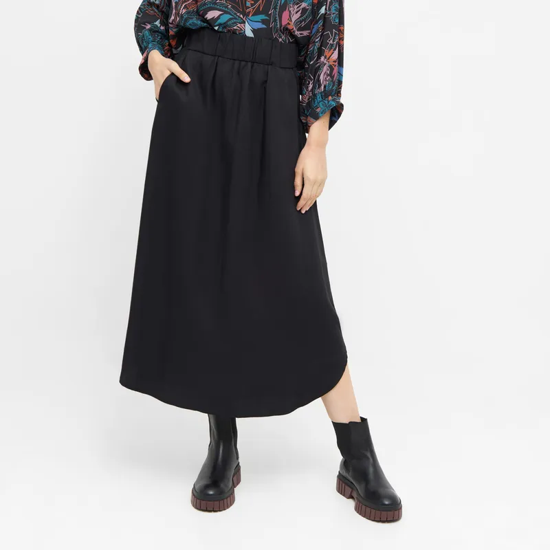 WiDDA Widda Damen vegan Rock Julip Schwarz, Schwarz, – Produktbild 1 von 2