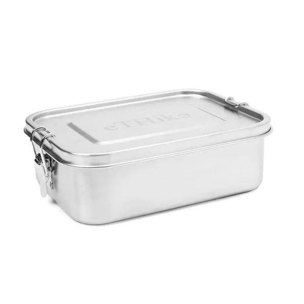 eTHikǝ eTHikǝ Lunchbox aus Edelstahl mit herausnehmbarer Trennwand – Produktbild 2 von 3