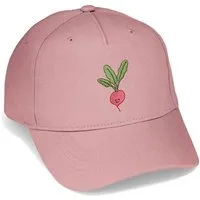 LIGARTI Bestickte Cap – Radieschen – LIGARTI Tiermanufaktur, Altrosa, – Produktbild 1 von 1