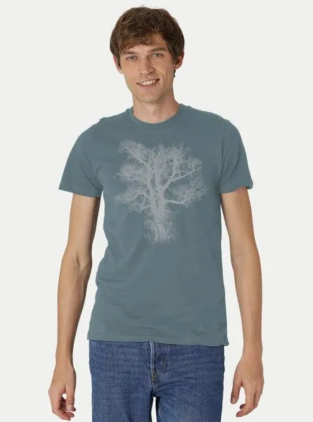 Peaces.bio - handbedruckte Biomode Peaces.bio - handbedruckte Biomode Bio-Herren-T-Shirt Chestnut, Hellorange, – Produktbild 3 von 3