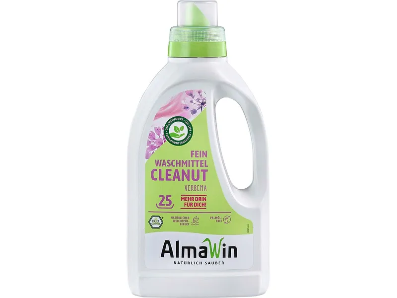 AlmaWin AlmaWin Feinwaschmittel "Cleanut Verbena" Flasche, 0,75 l – Produktbild 1 von 1