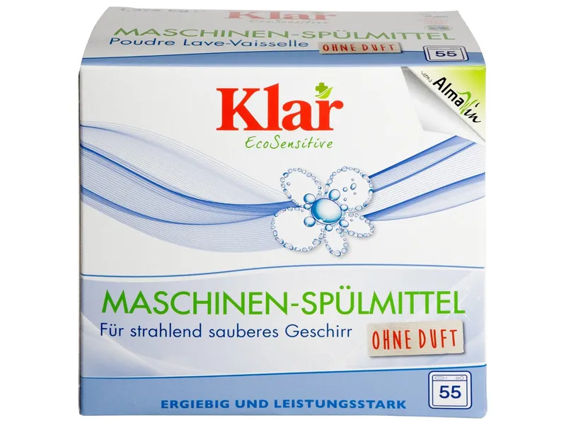 Klar Eco Sensitive Maschinen-Spülmittel 1,375 kg – Produktbild 1 von 1