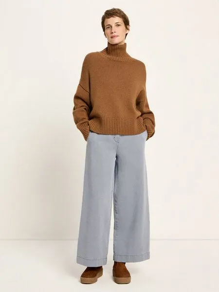 LANIUS LANIUS Oversized Pullover, Brown, – Produktbild 3 von 4