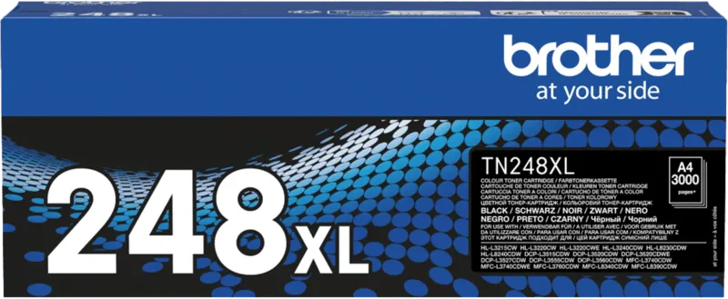 Brother Brother Tonerkartusche TN-248XLBK schwarz – Produktbild 2 von 4
