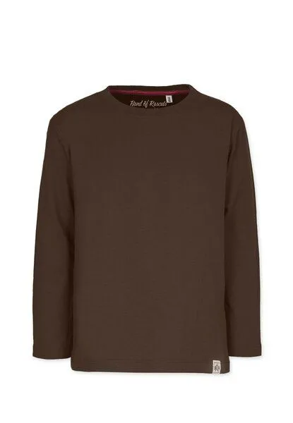 Band of Rascals Band of Rascals Basic Longsleeve, Brown, – Produktbild 1 von 4