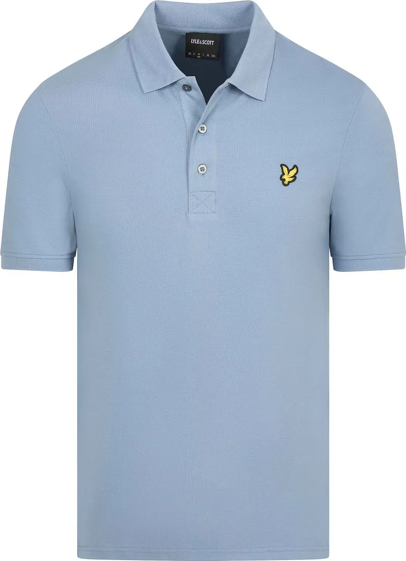 Lyle and Scott Lyle and Scott Poloshirt Power Blau - Größe XL, Blau, – Produktbild 2 von 3