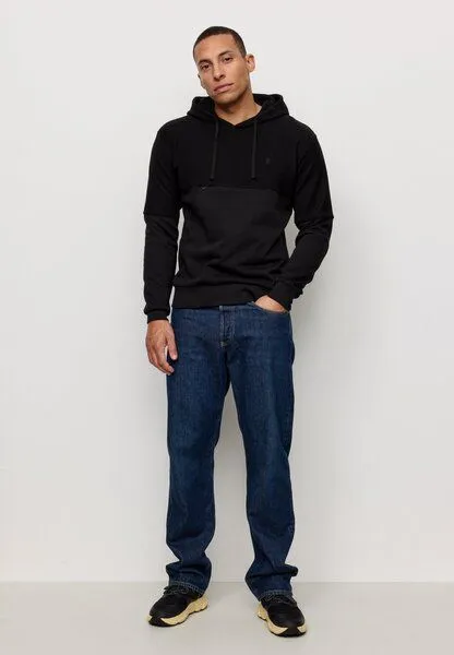 recolution Herren Hoodie aus Bio-Baumwolle - IVY - recolution, Black (schwarz), – Produktbild 3 von 4