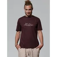 watapparel watapparel T-Shirt Unisex Ich will ja nichts sagen aber, Red brown, – Produktbild 1 von 1
