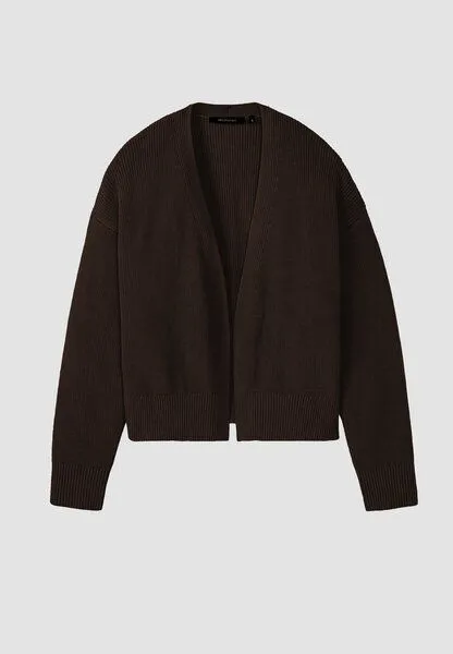 recolution Damen Strickcardigan aus Bio-Baumwolle - MORINGA - recolution, Chocolate (braun), – Produktbild 1 von 1