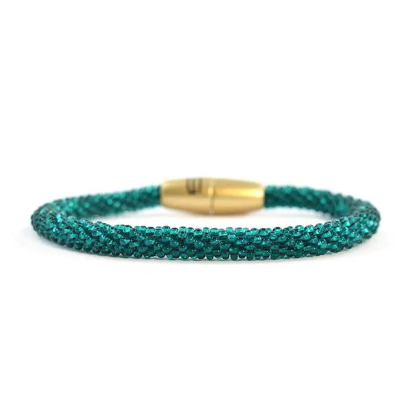 Sakiba Sakiba Armband Svelte, Petrol, – Produktbild 3 von 4