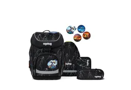 Ergobag Ergobag Schulranzen Schulranzen-Set CUBO Super ReflektBär 5-teilig, 25/26 (5-teilig), ergonomisch, höhenverstellbar, Your-Size-System, ab 1. Klasse – Produktbild 1 von 1