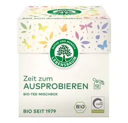 Lebensbaum Lebensbaum Tee Tee Mischbox - Zeit zum Ausprobieren 12Stk.22,5g – Produktbild 1 von 1