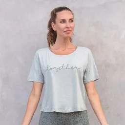 Jaya Jaya TOGETHER - Damen - Weiches loose-cut Shirt aus 100% Bio-Baumwolle – Produktbild 1 von 1
