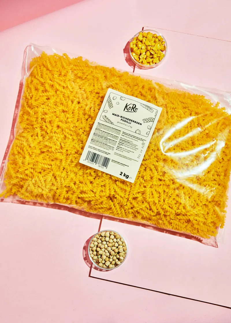 KoRo Fusilli aus Mais und Kichererbsen 2 kg – Produktbild 2 von 5