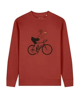 watapparel watapparel Sweatshirt Unisex Fahrrad und Pizza – Produktbild 1 von 1