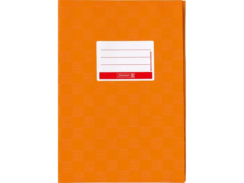 BRUNNEN BRUNNEN Heftumschlag aus Polypropylen DIN A4, Orange, – Produktbild 1 von 2