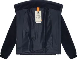 ragwear ragwear Plüschjacke Nordicka Sportliche Kapuzenjacke mit Kunstleder-Elementen – Produktbild 1 von 1