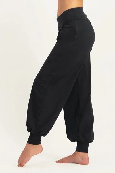 Urban Goddess Urban Goddess Rhea Yoga-Hose mit lockerer Passform, Onyx black (schwarz), – Produktbild 3 von 4
