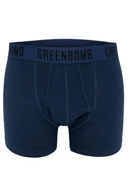 GreenBomb GREENBOMB Basic 3x Trunk - Gemütliche Trunk aus Bio-Baumwoll Mix / GOTS / Fair & Vegan – Produktbild 1 von 1